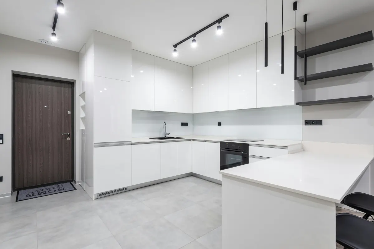 Dapur minimalis HPL