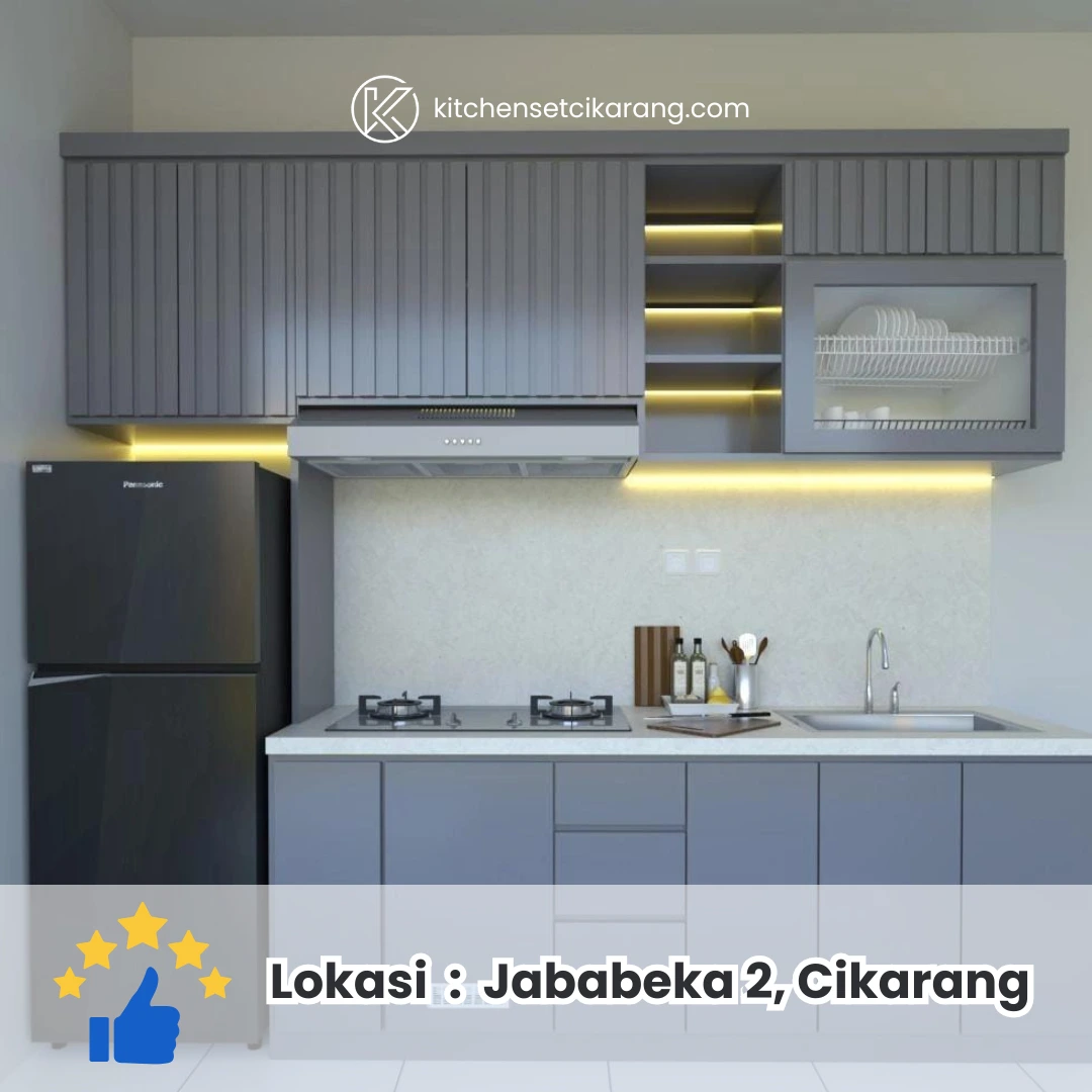 Kitchen set custom Jababeka 2, Cikarang