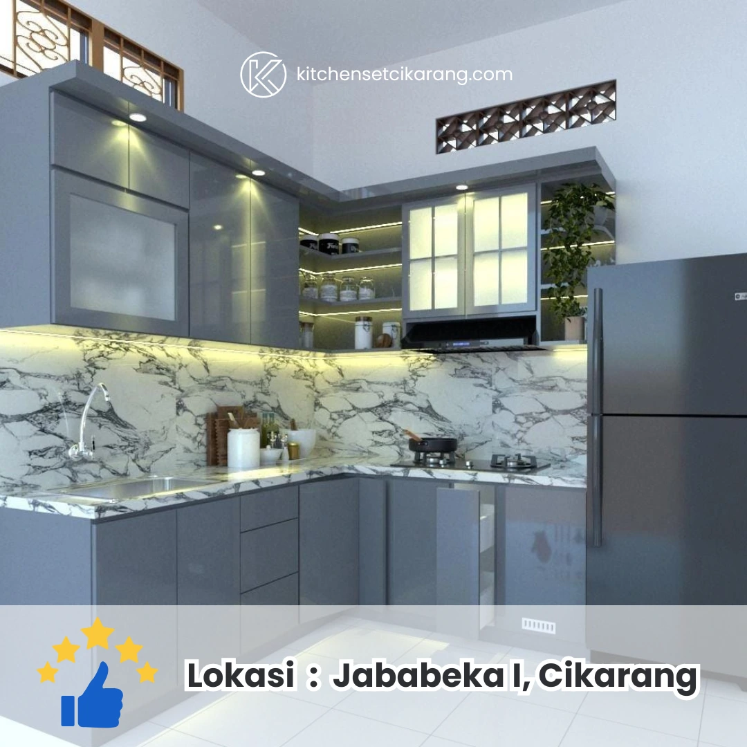 Kitchen set custom Jababeka I, Cikarang
